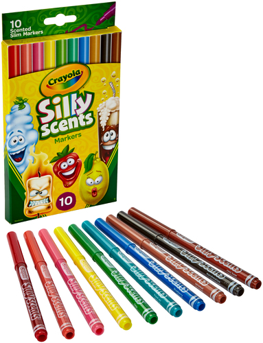 Crayola > Crayola Silly Scents Fine Line Washable Markers: A Cherry On Top