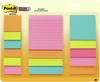 Post-It Super Sticky Notes Assorted Sizes 15/Pkg