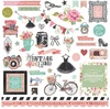 Vintage Girl Element Stickers - Photoplay