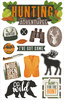 Hunting Adventures - Paper House Dimensional Multi-Level Sticker