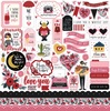 Hello Sweetheart Sticker Sheet - Carta Bella