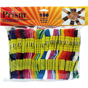 Assorted Colors - DMC Prism Craft Floss XL Pack 8.7yd 150/Pkg