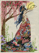 16"X22" 14 Count - Queen Of Silk Counted Cross Stitch Kit