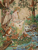 16"X20" 14 Count - Mother Nature Counted Cross Stitch Kit
