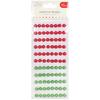 Red & Green - Simply Creative Pearls 10mm, 88/Pkg