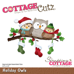 Holiday Owls - CottageCutz Dies