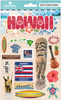 Travel Hawaii - Paper House 2-D Stickers 7.5"x4.5"