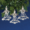Silver Angels Makes 3 - Holiday Beaded Ornament Kit
