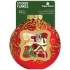Christmas - Paper House Sticker Flakes Cut Out Stickers 32/Pkg