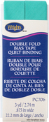Aquamarine II - Double Fold Quilt Binding 7/8"X3yd