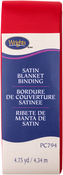 Scarlet - Single Fold Satin Blanket Binding 2"X4-3/4yd