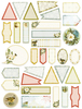 Mini Tags 33/Pkg - Couture Creations Let Every Day Be Christmas A4 Stickers