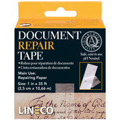 Transparent 1"X35' - Self-Adhesive Document Repair Tape