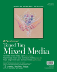 Strathmore Toned Mixed Media Paper - Toned Tan 11"X14"