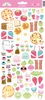 So Punny Food Icon Stickers - Doodlebug