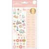 Girl Gold Foil Repeat Stickers - Night Night - Pebbles
