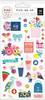 Pick Me Up Puffy Stickers - Pink Paislee
