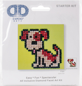 Fido - Diamond Dotz Diamond Embroidery Facet Art Kit 4.75"X4.75"