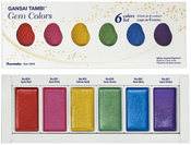 Gem Colors - Kuretake Gansai Tambi 6 Color Set