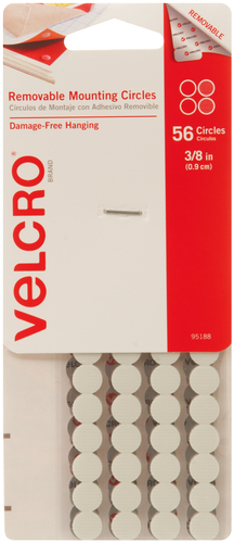 Velcro Brand Sew on Strong Tape 2.5x1 8/Pkg-Black