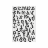 Cutout Script Alpha & Numbers Cling Foam Stamp - Tim Holtz