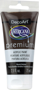 Burnt Umber - Americana Premium Acrylic Paint Tube 2.5oz