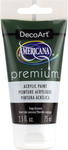Sap Green - Americana Premium Acrylic Paint Tube 2.5oz