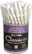 White - Gelly Roll Classic Fine Point Pens Cup 36/Pkg