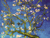 Almond Blossom Painting (14 Count) - RIOLIS Counted Cross Stitch Kit 15.75"X11.75"