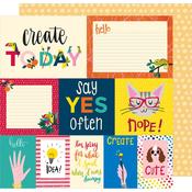 Say Yes Often Paper - Box Of Crayons - Shimelle 