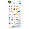 Mini Icons Shimelle Box Of Crayons Puffy Stickers 