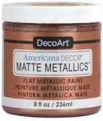 Rose Gold - Americana Decor Matte Metallics 8oz