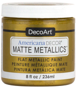 Gold - Americana Decor Matte Metallics 8oz