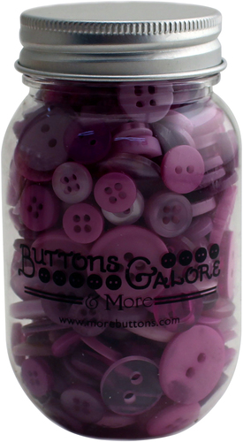 Buttons Galore Button Mason Jars (OPEN Seas)