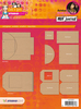 Cats & Girls-Various Shapes - Studio Light Mixed Media Rainbow Designs MDF Journal