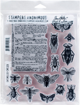Entomology - Tim Holtz Cling Stamps 7"X8.5"