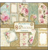 Precious Gift - Stamperia Double-Sided Paper Pad 12"X12" 10/Pkg