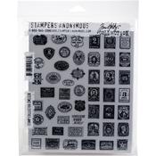 Stamp Collector - Tim Holtz Cling Stamps 7"X8.5"