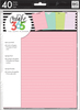 Colored - Happy Planner Medium Fill Paper 40/Pkg