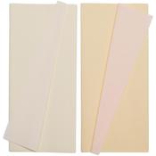 Blush/Chiffon & Petal/Peach - Double-Sided Extra Fine Crepe Paper 2/Pkg