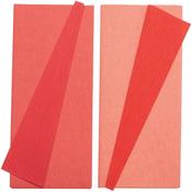 Strawberry/Tulip Pink & Flamingo/Peony - Double-Sided Extra Fine Crepe Paper 2/Pkg