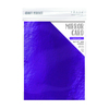 Electric Purple - Tonic Studios Mirror Glossy Cardstock 8.5"X11" 5/Pkg