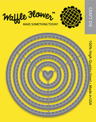 Nesting Circles 1 - Waffle Flower Die