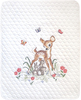 Baby Deer-Stitched In Floss - Janlynn Stamped Quilt Cross Stitch Kit 34"X43"