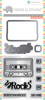 Mix Tape - Mama Elephant Stamp & Die Set 4"X8"