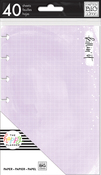 Watercolor - Happy Planner Mini Fill Paper 4.5"x7" 40/Pkg