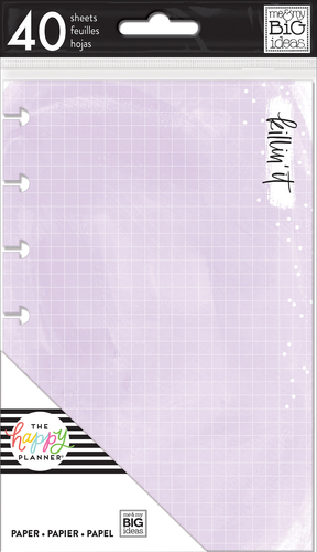 Happy Planner Mini Washi Tape 3Mmx6.56Yd Each 10/Pkg-Purple Hues