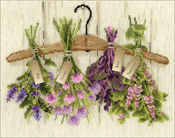 Herbs (14 Count) - RIOLIS Counted Cross Stitch Kit 11.75"X9.5"