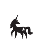 Unicorn - Embossing Folder 4.25"X5.75"