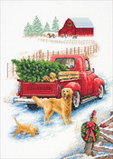 Winter Ride (14 Count) - Dimensions Counted Cross Stitch 10"X14"